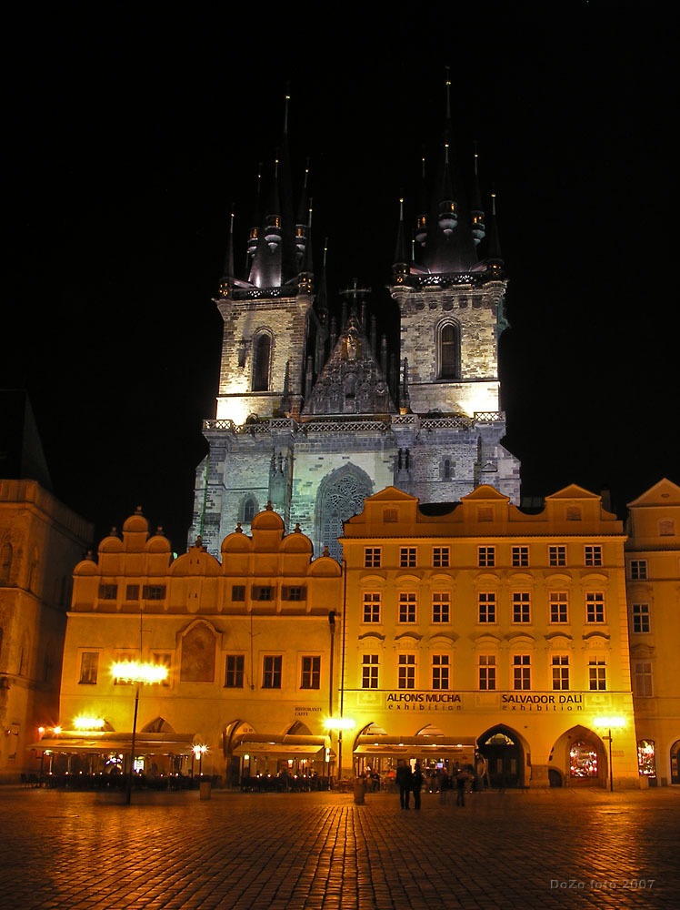 Tyn-templom Pr�g�ban...