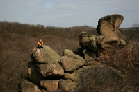 2009-03-28 Pandúr-kő / Pandúr-szikla (Velencei-hg)