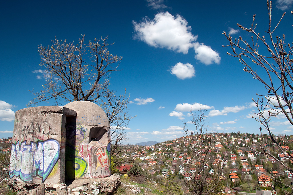 Betonbunker a Fazekas-hegyen